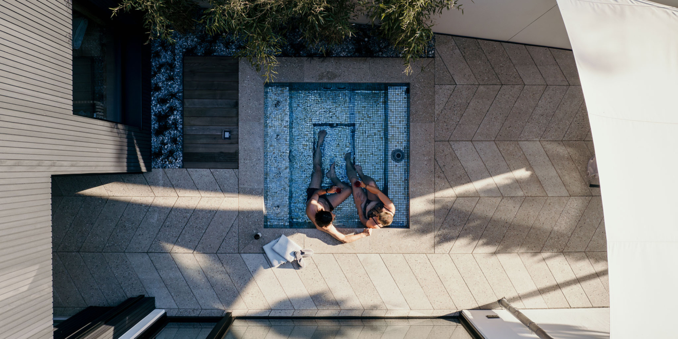 Whirlpool Outdoor | Wellness - Schwarzkobel Privatlodge