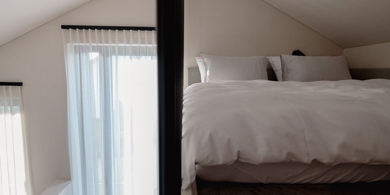 Loftzimmer 01 - Schlafen oben | Schwarzkobel Privatlodge