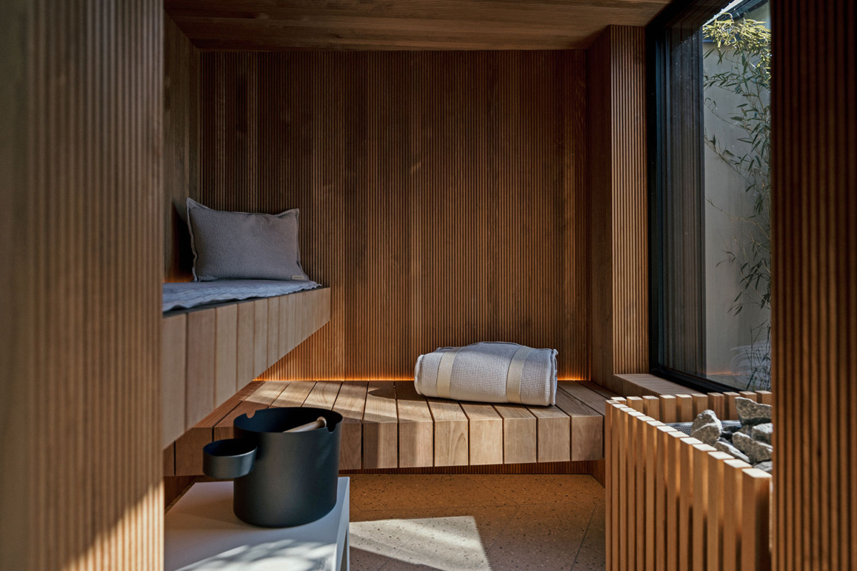 Finnische Sauna | Schwarzkobel Privatlodge Finnische Sauna | Schwarzkobel Privatlodge